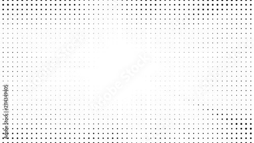 Halftone dot pattern background with gradient effect