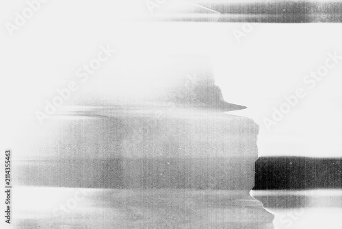 Abstract Scanner Texture Background