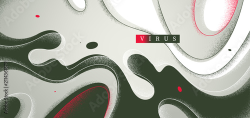 Microscopic look like vecto...