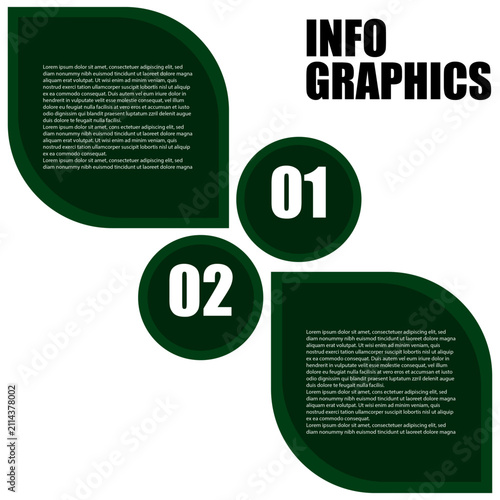 Creative Leaf Process Infographic Template