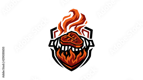 Steak on Fire Logo.