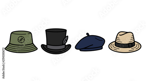 Variety of Old Hats.