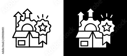 Fotografía Release Excellence whiteblack icon