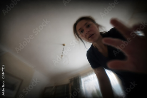 Blurred Tunnel Vision Before Fainting – First Person Point of View
