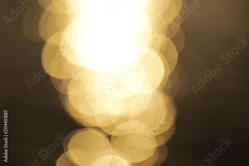 Background with bokeh. Light background. Bokeh. Night. Photo. Sea. Vacation