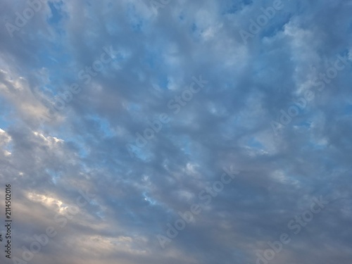 Canvas Print Clouds in the sky background