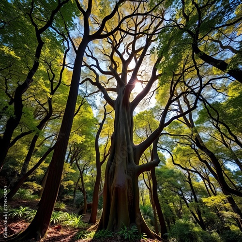 Garden Route National Park footbridge beneath tree canopy, outdoors, garden route