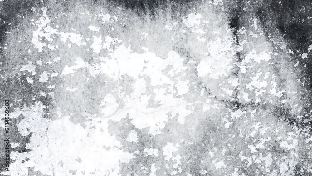 Fototapeta premium Grunge Texture Background Abstract White Peeling Paint Surface