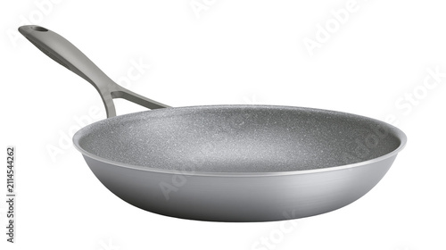 Принти на полотні Gray non-stick wok pan with long handle