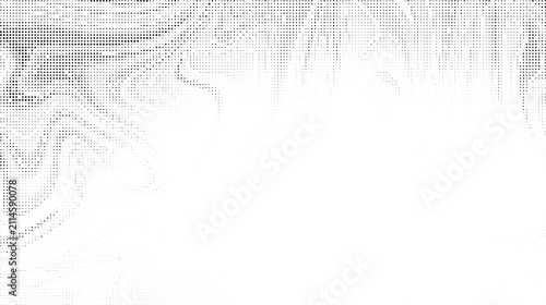 Obraz na plátně Abstract pixelated art design with gradient shading effect