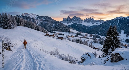winter mountain landscape