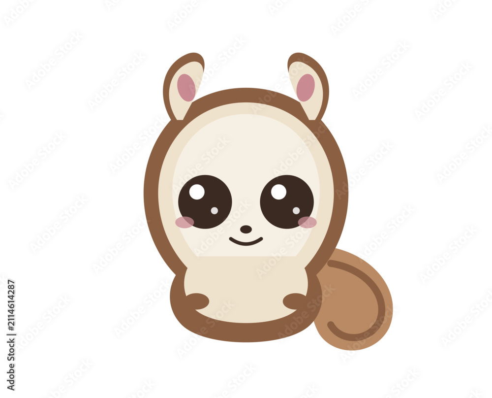Fototapeta premium signature_sugar_glider_brand_mascot_ai_generation