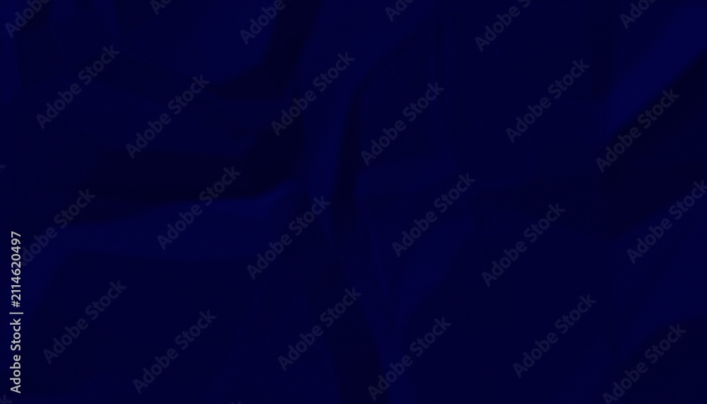 Obraz premium Abstract dark blue geometric background with low poly triangular shapes