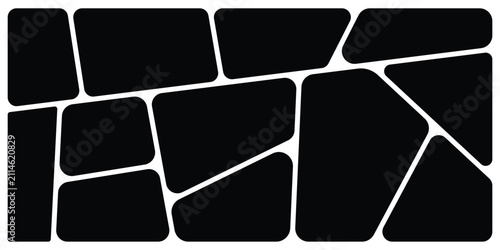 brutalist grid template. Photo layout bento box design. Collage mosaic shape post background. Slide moodboard brochure, montage poster abstract figure. Rectangular image gallery, circlular style. 
