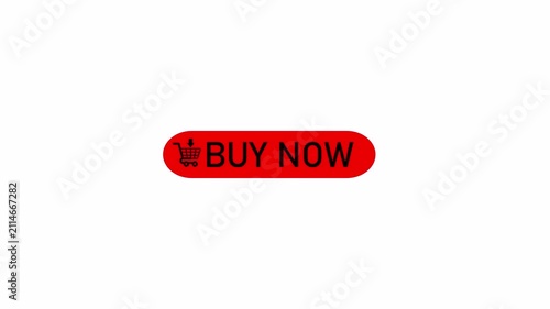 Modern Buy Now button animation featuring a clean and engaging call-to-action design. Perfect for e-commerce websites, online stores, product promotions, digital marketing, social media advertisements