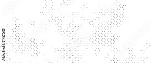 Foto Triangle halftone gradient texture