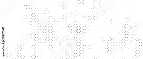 Fotografie Triangle halftone gradient texture