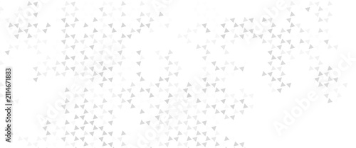 Canvas Print Fading triangle halftone gradient texture