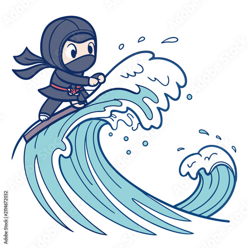Deep Tsunami Water Ninja