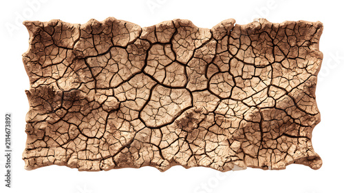 Cracked dry clay soil texture with deep fissures with desiccation environment weathered terrain natural surface cracks barren ground with rough