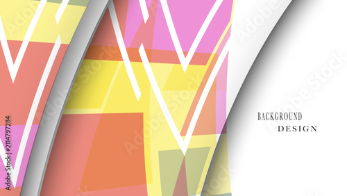 Triangular low poly background design