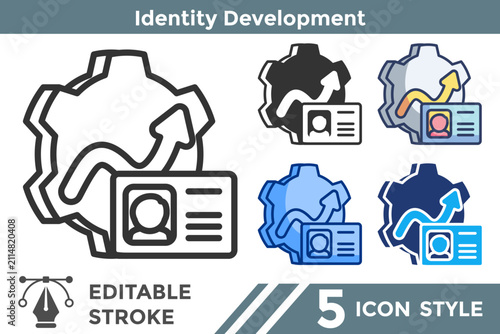 Obraz na płótnie Identity Development