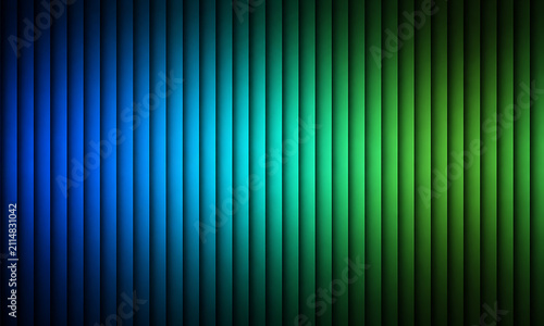 Abstract Blue and Green Vertical Stripes Background