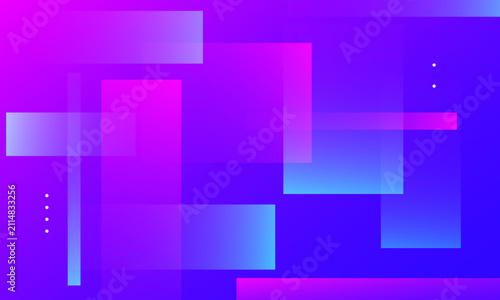 Abstract purple background with colurful squares. Vector illustration