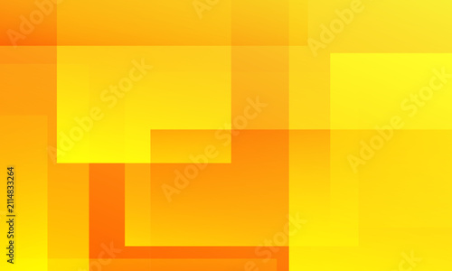 Abstract orange gradient geometric background. Vector illustration