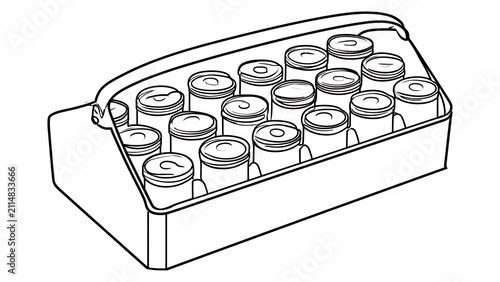 Laboratory test tube rack white background.