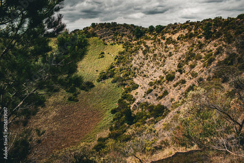 Foto Mount Schank is a 100 m high dormant volcano in the southeast corner of South Australia, near Mount Gambier