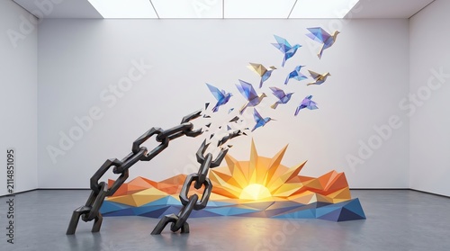 Breaking Chains of History Through Art and Color