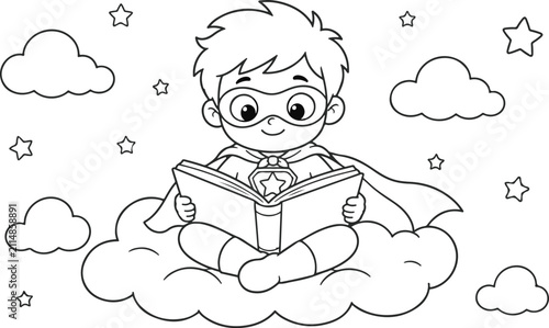 baby supper man vector 