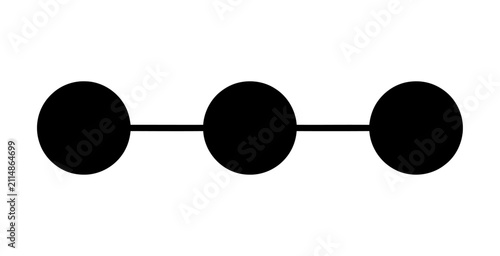 Obraz na płótnie Minimalist Solid Black Vector Background