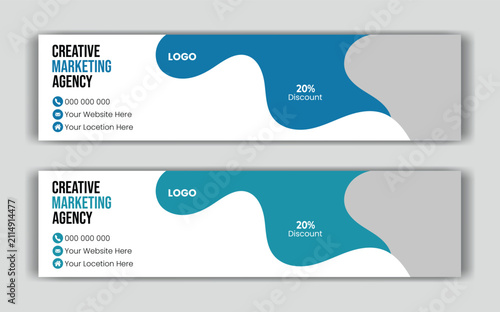  Creative marketing agency business card mockup