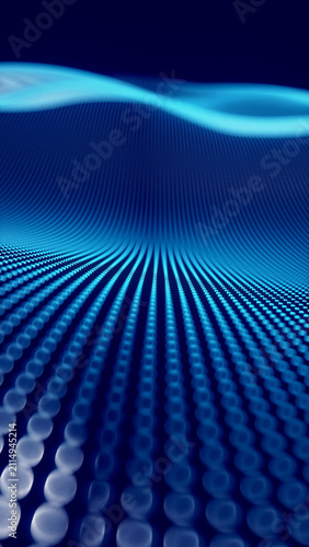 A digital wave pattern in blue tones that represents a corporate style backdrop