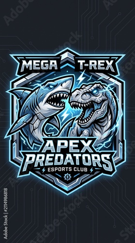 Gaming team mascot emblem