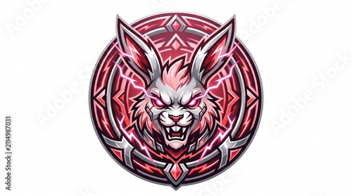 Gaming team mascot emblem