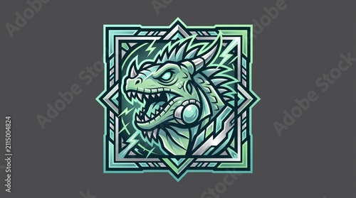 Gaming team mascot emblem