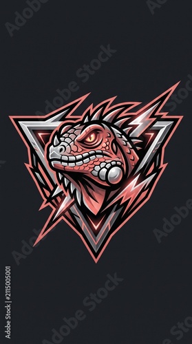 Gaming team mascot emblem