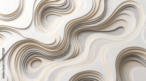 Layered paper background