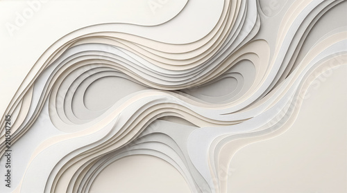 Layered paper background