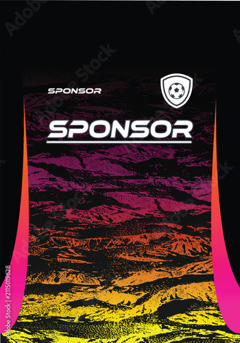 ABSTRACK JERSEY SOCCER FOOTBALL DESIGN BACKGROUND