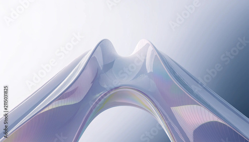 abstract background with blue waves