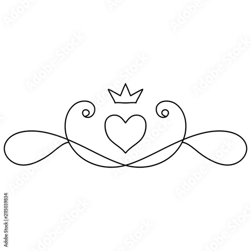     Vintage Heart Ornament Clipart