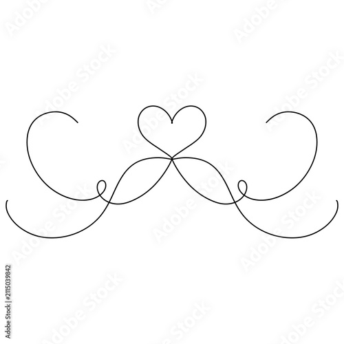     Vintage Heart Ornament Clipart