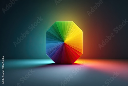 Vibrant abstract composition featuring soft flowing fabric like forms and a dynamic gradient effect. Suitable for creative branding, marketing campaigns, posters, banners, and digital design.