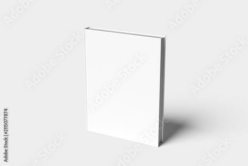 Obraz na płótnie white book mockup set - cover, spread, spine