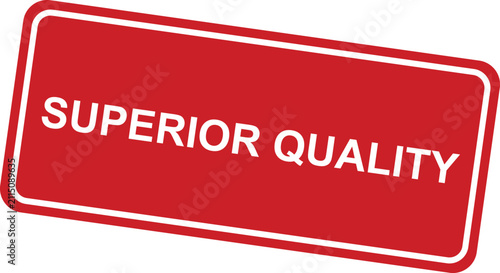 Superior quality stamp badge design for professional product certification labels
