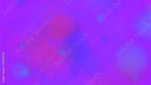 Abstract purple background with soft geometric shapes and light effects